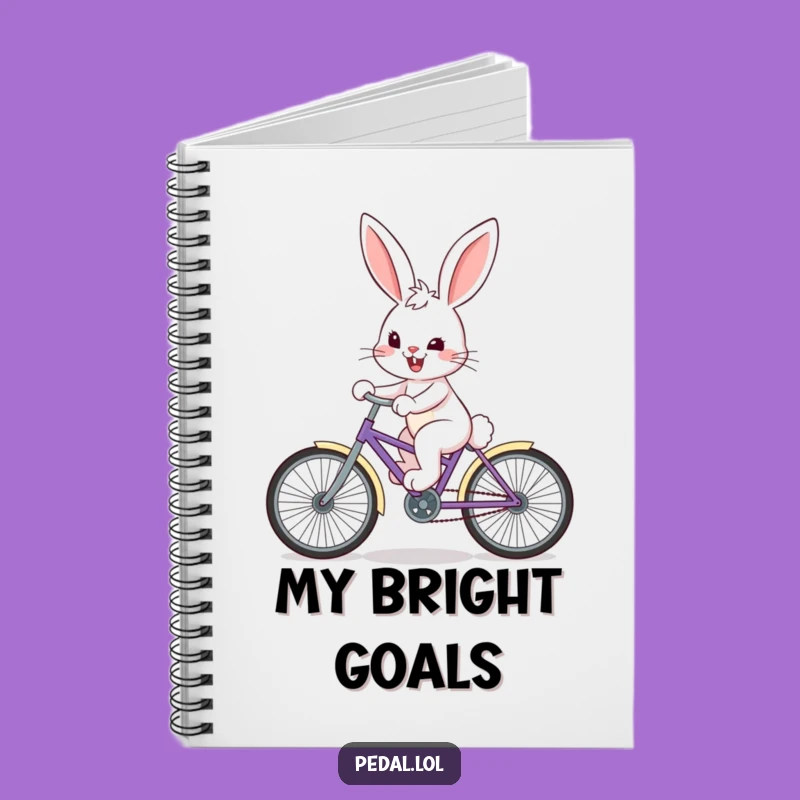 Funny Bunny Notebook: Jot Down Ideas with Determined Bunny, Perfect Cute Animal Gift